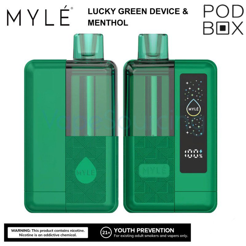 Myle Pod Box 35K Disposable Vape Kit 5% (35000 Puffs) Myle Pod Box 35K Disposable Vape Kit 5% (35000 Puffs)