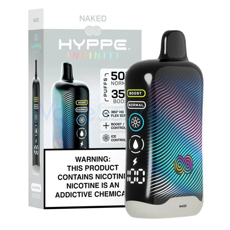 Naked Hyppe Infiniti 50K Puffs Disposable Vape Naked Hyppe Infiniti 50K Puffs Disposable Vape