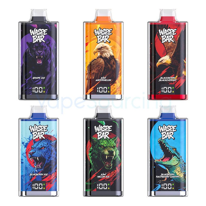 Waspe Bar 60K Disposable Vape 5% (60000 Puffs) Waspe Bar 60K Disposable Vape 5% (60000 Puffs)