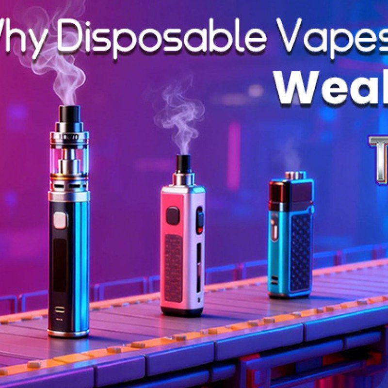 Why Disposable Vapes Produce Weak Vapor? Technical Causes