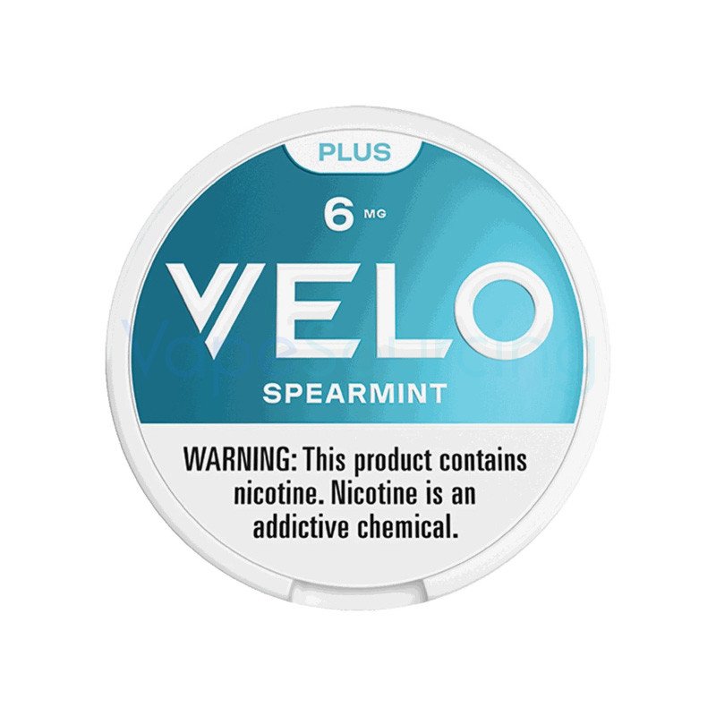 Velo Plus Spearmint Nicotine Pouches Velo Plus Spearmint Nicotine Pouches