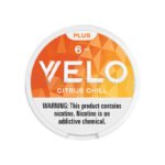 6mg Velo Plus Citrus Chill Nicotine Pouches 1