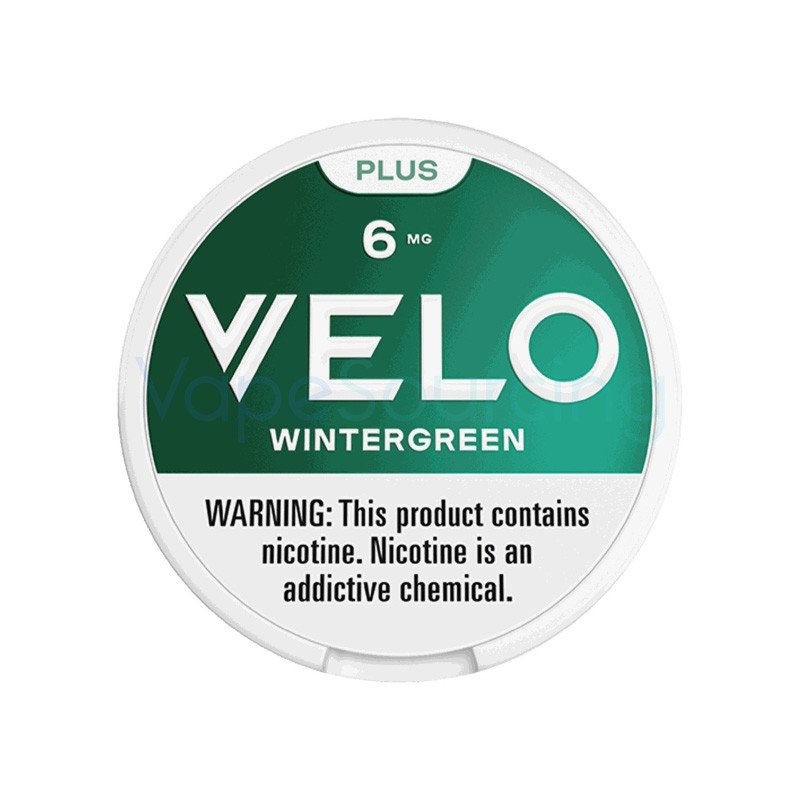 Velo Plus Wintergreen Nicotine Pouches Velo Plus Wintergreen Nicotine Pouches
