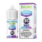 Pod Juice Blue Razz Slushy Nixodine E-juice 30ml