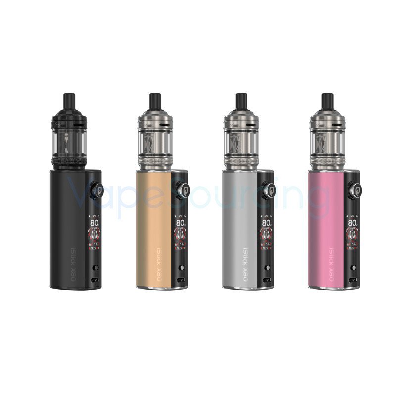 Eleaf iStick X80 Vape Mod Kit with GTL X 3200mAh 80W Eleaf iStick X80 Vape Mod Kit with GTL X 3200mAh 80W