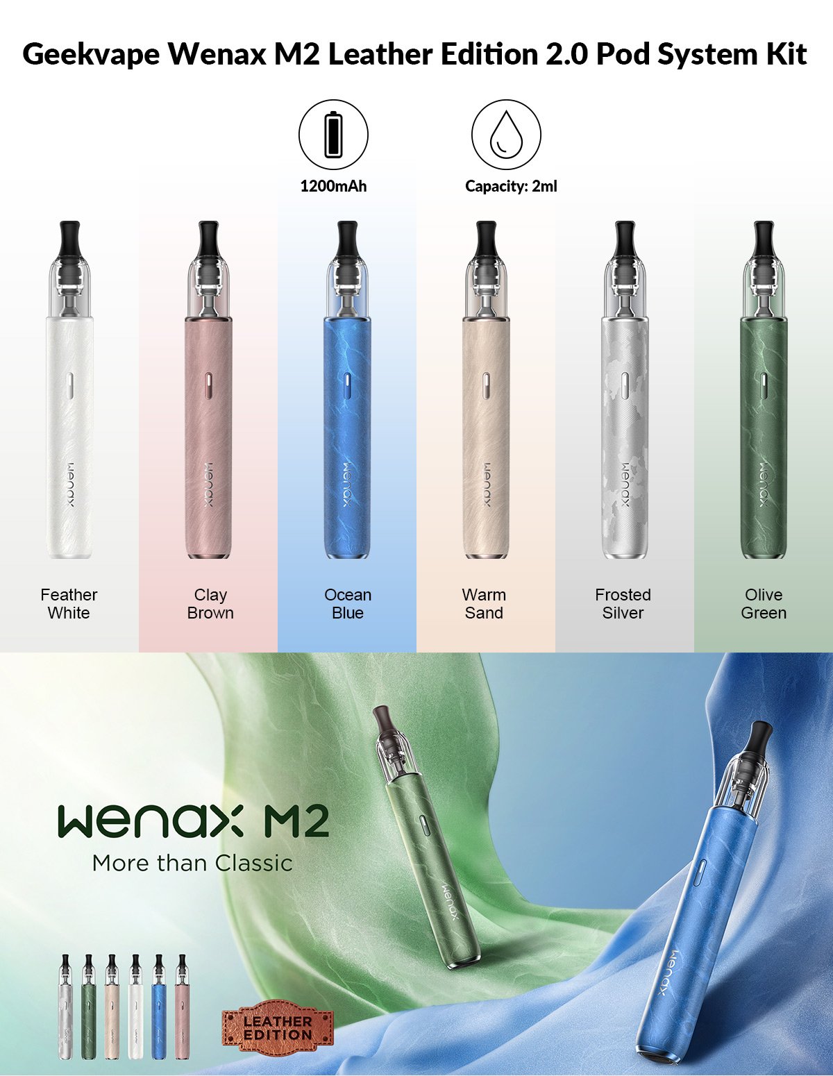 geekvape wenax m2 leather edition 2.0