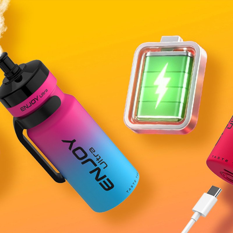 how long do you charge enjoy ultra vapes