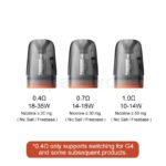 VOOPOO Argus Multi Ohm Pod Cartridge (3pcs/pack)