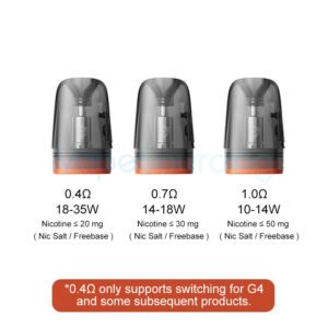VOOPOO Argus Multi Ohm Pod Cartridge (3pcs/pack)