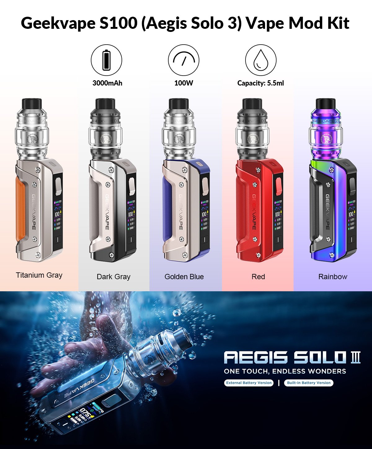 geekvape s100 vape mod kit geekvape s100 vape mod kit