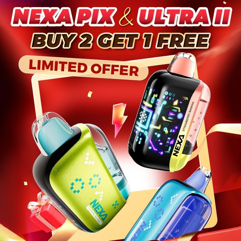 NEXA PIX 35K Slush Edition Disposable Vape 16ml 5% (35000 Puffs) NEXA Pix Ultra 800 800 1