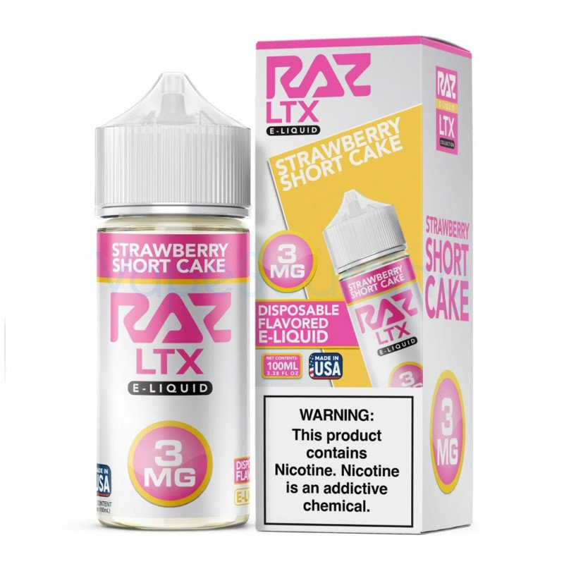 Pod Juice X RAZ LTX Strawberry Shortcake E-juice 100ml Pod Juice X RAZ LTX Strawberry Shortcake E-juice 100ml