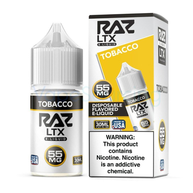 Pod Juice X RAZ LTX Tobacco Nic Salt E-juice 30ml Pod Juice X RAZ LTX Tobacco Nic Salt E-juice 30ml