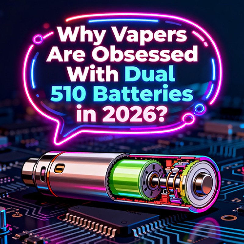 Why Vapers Are Obsessed With Dual 510 Batteries in 2026?