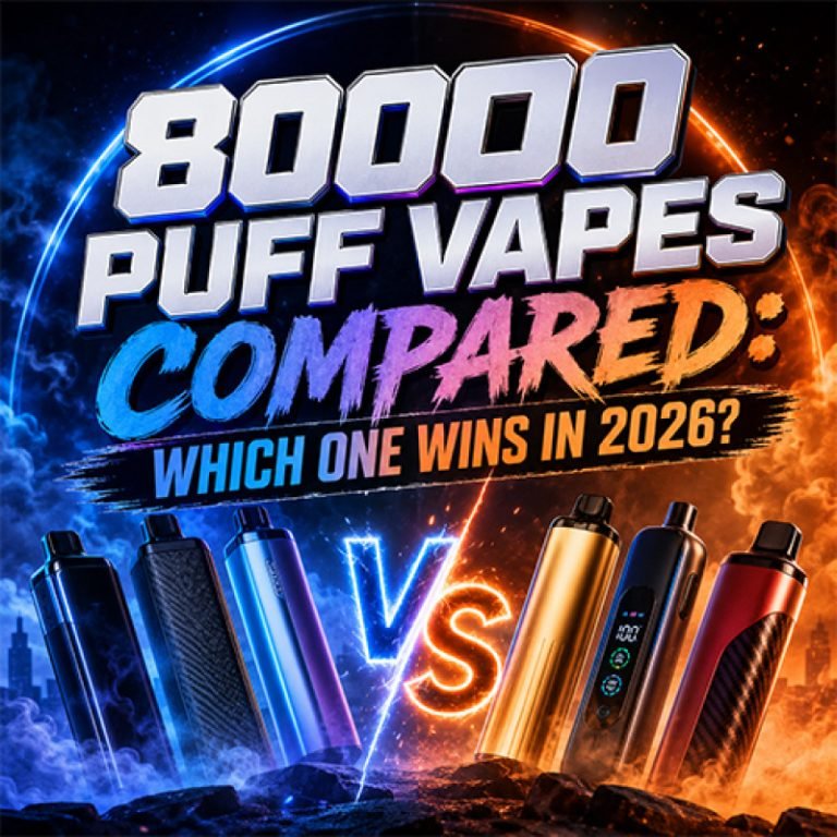 80000 Puff Vapes Compared: Which One Wins in 2026?