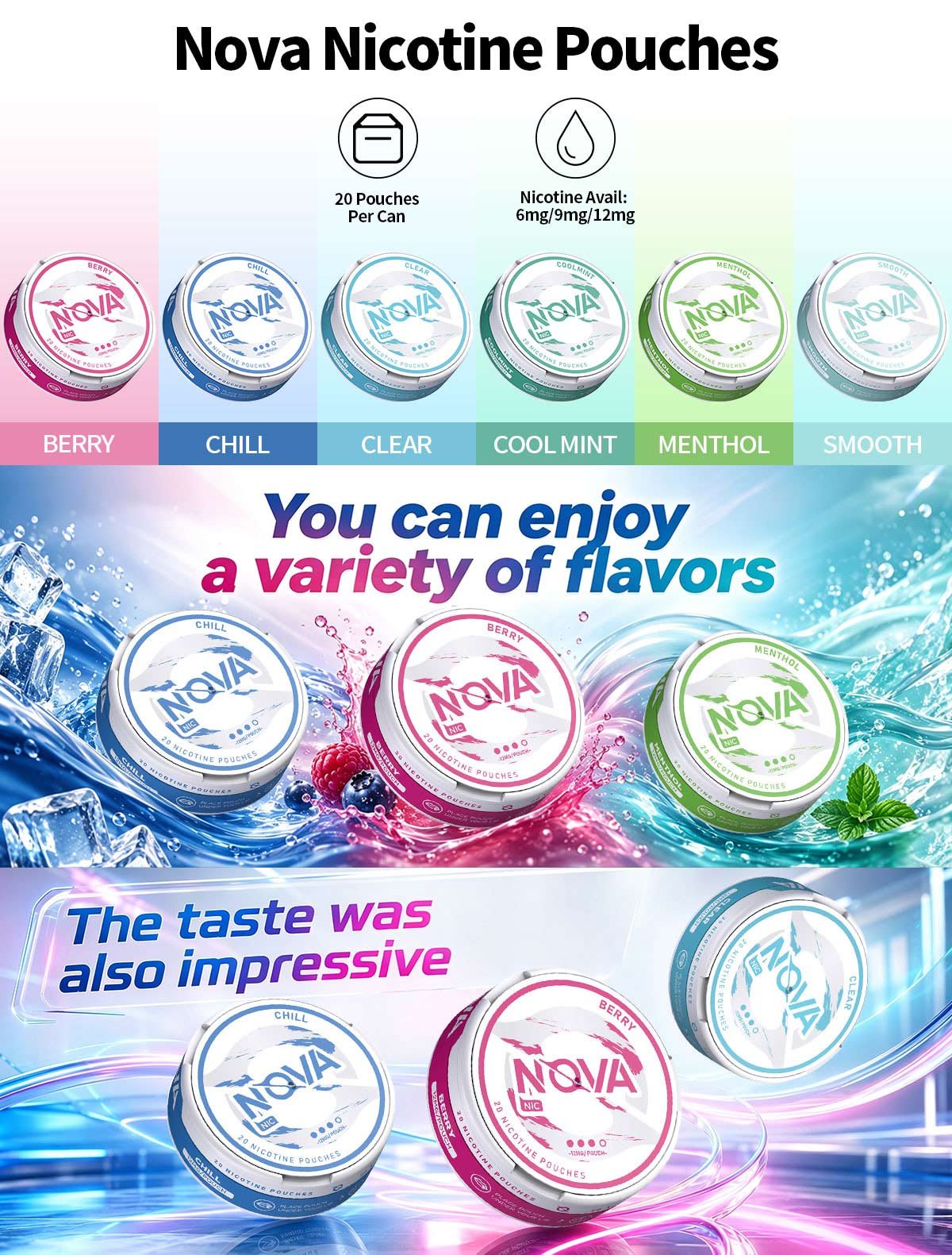 nova nicotine pouches