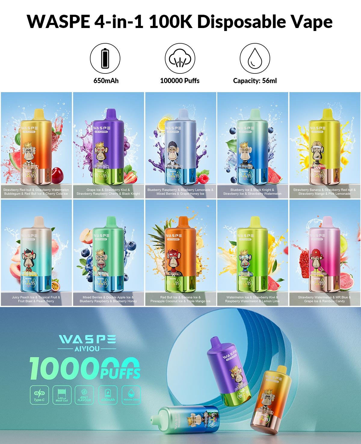 waspe 4-in-1 100k sale waspe 4-in-1 100k sale