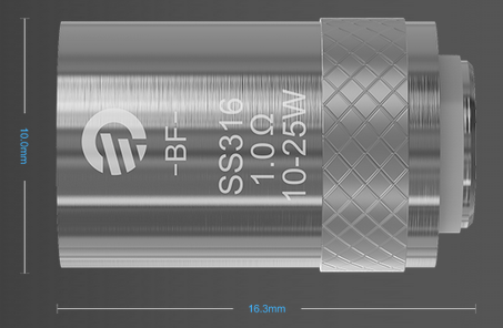 Joyetech BF SS316 coils(5pcs)-0.5ohm Joyetech BF SS316 coils(5pcs)-0.5ohm