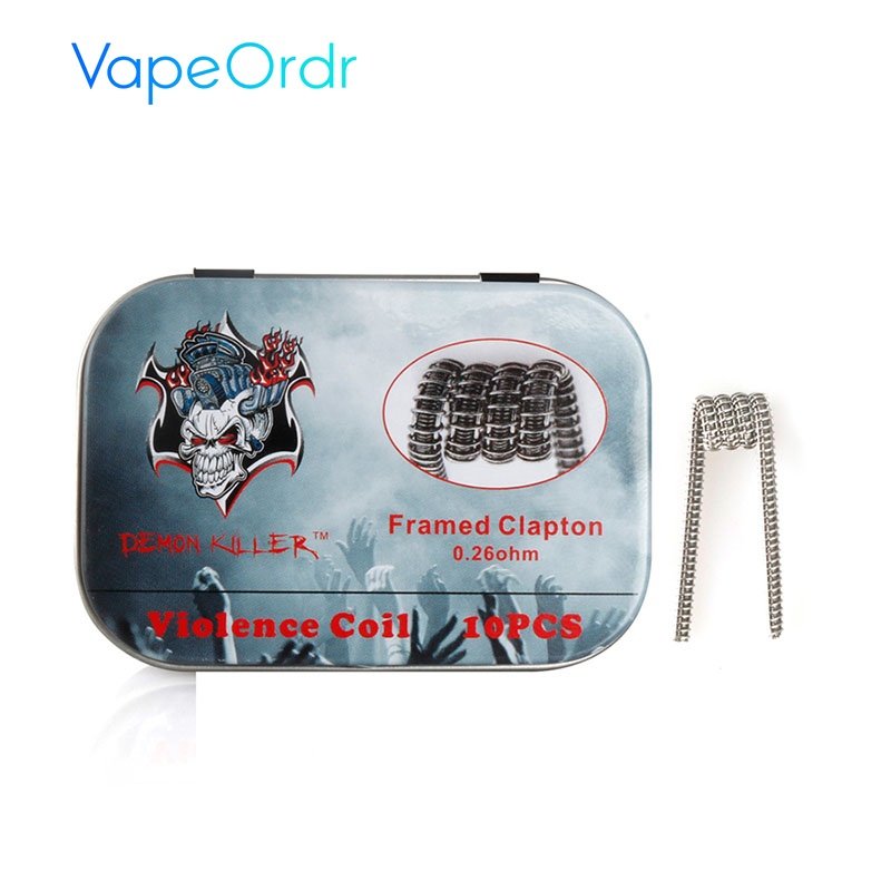 LTQ Vapor Demon Killer Violence Coil - Kanthal LTQ Vapor Demon Killer Violence Coil – Kanthal