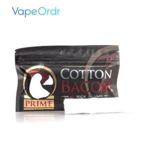 Wick ‘N’ Vape Organic Cotton Bacon Prime